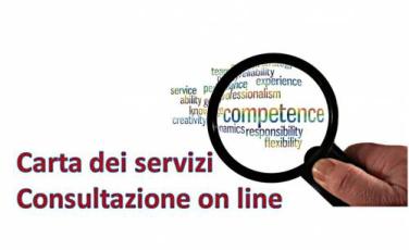 Carta dei servizi 2020 consultazione on line