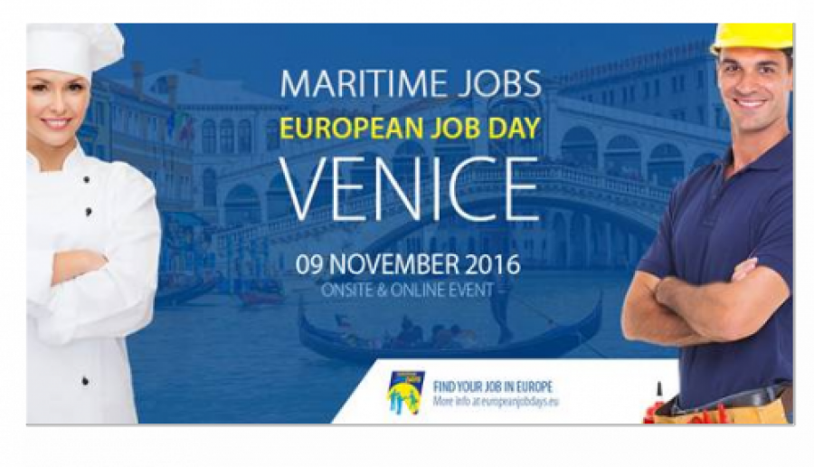 European Online Job Day a Venezia. Maritime Jobs – i lavori del mare European Online Job Day a Venezia. Maritime Jobs – i lavori del mare