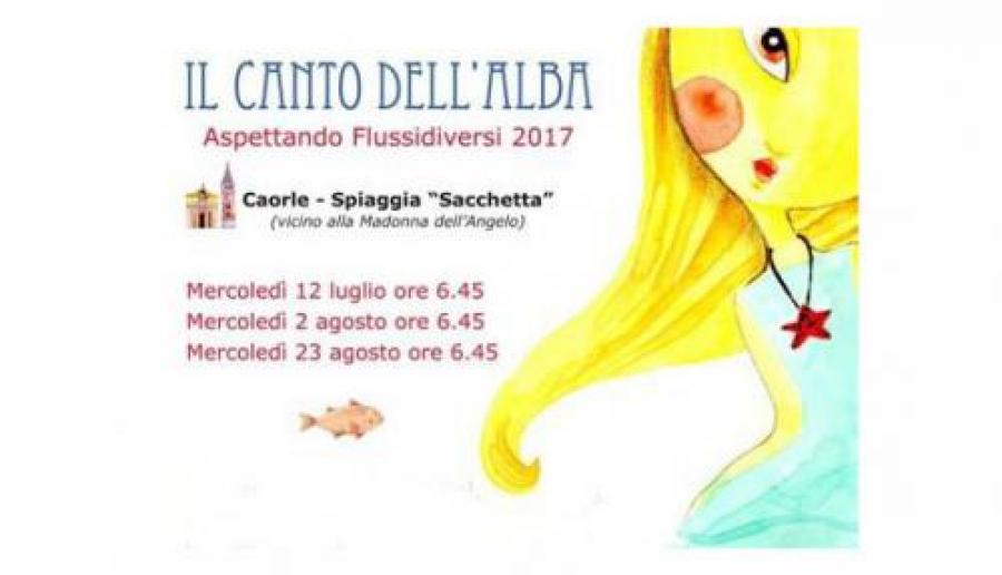 Il canto dell'alba a Caorle Il canto dell'alba a Caorle