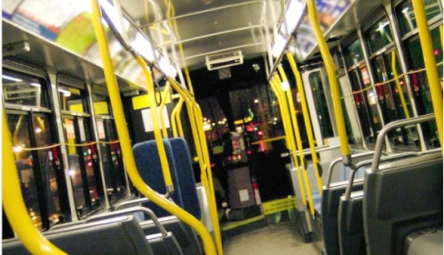 interno di autobus interno di autobus