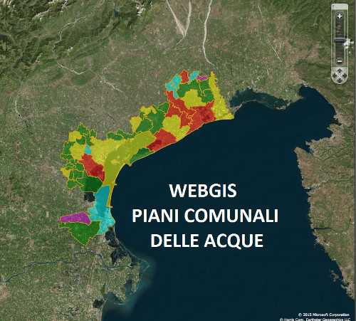 Webgis Piani Acque della Città metropolitana di Venezia