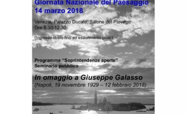 Seminario dedicato a Giuseppe Galasso Seminario dedicato a Giuseppe Galasso