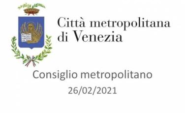 Consiglio metropolitano in diretta streaming