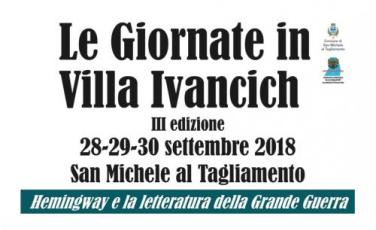 Le giornate di Villa Ivancich