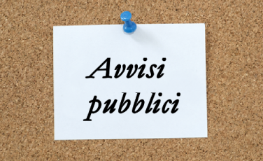 Avvisi pubblici all'albo on line Avvisi pubblici all'albo on line