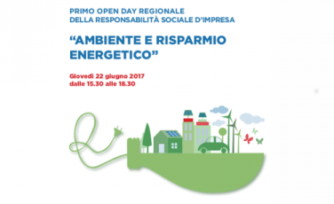 Primo Open Day regionale della responsabilità sociale d’impresa Primo Open Day regionale della responsabilità sociale d’impresa