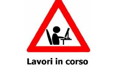 Lavori in corso sul sito istituzionale