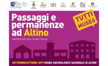 Passaggi e permanenze ad Altino dall'antichità alla Grande Guerra Passaggi e permanenze ad Altino dall'antichità alla Grande Guerra