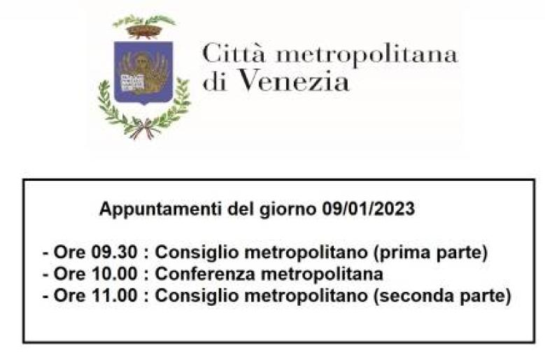 Consiglio metropolitano diretta streaming