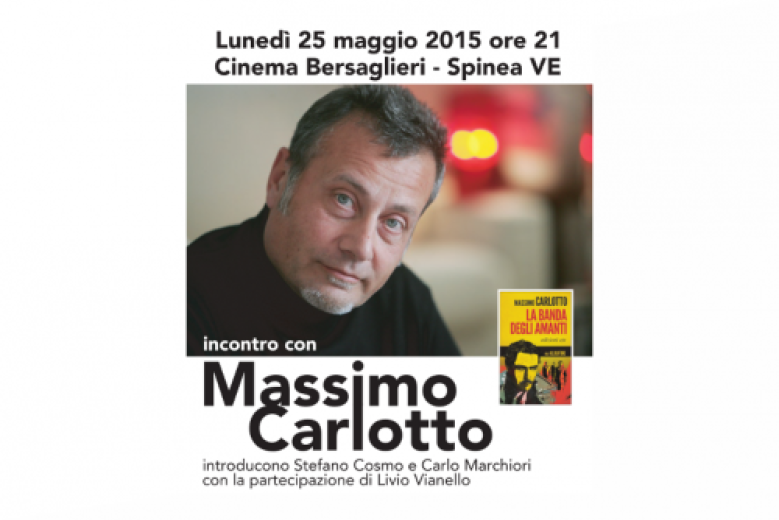 Massimo Carlotto alla Biblioteca comunale di Spinea Massimo Carlotto alla Biblioteca comunale di Spinea