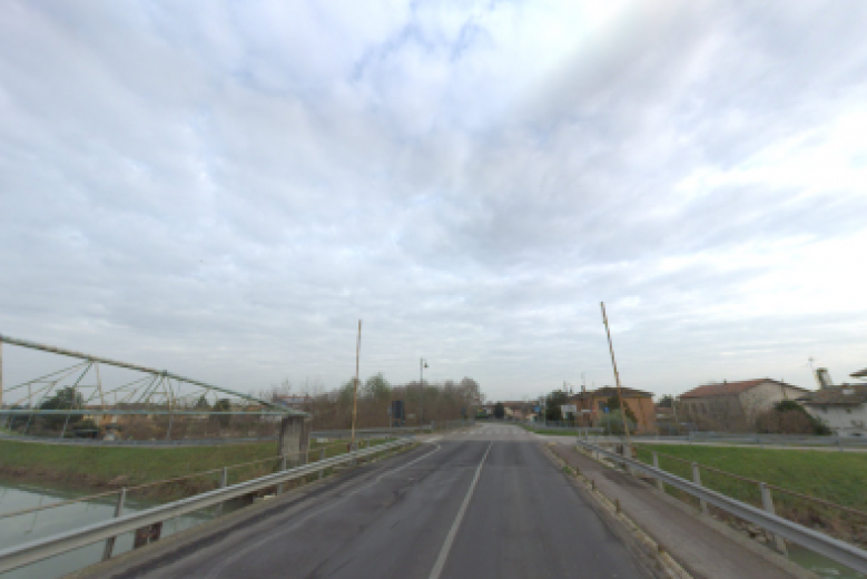 pavimentazione del ponte sul canale Livenza