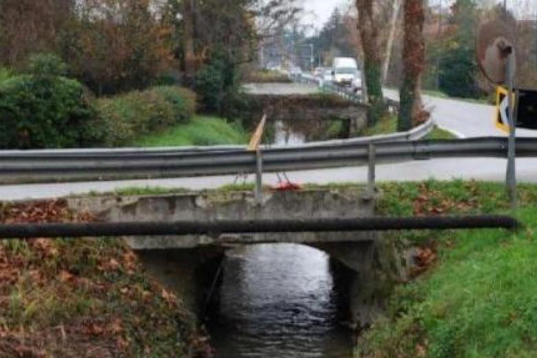 LAVORI SUL PONTE DEL RIO DI VETERNIGO