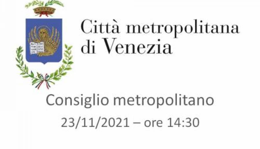 Consiglio metropolitano in diretta streaming Consiglio metropolitano in diretta streaming