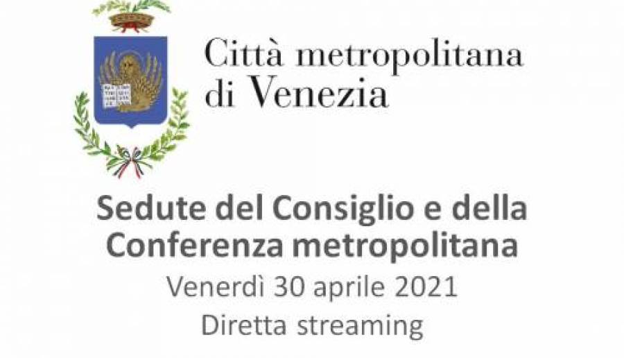 consiglio e conferenza metropolitani del 30 aprile 2021 consiglio e conferenza metropolitani del 30 aprile 2021